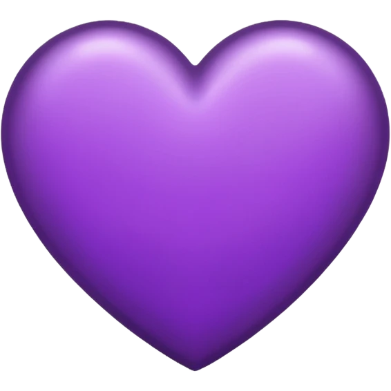 purple heart emoji