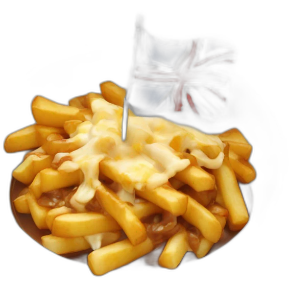 Poutine_avec_un_drapeau_ukrenien emoji