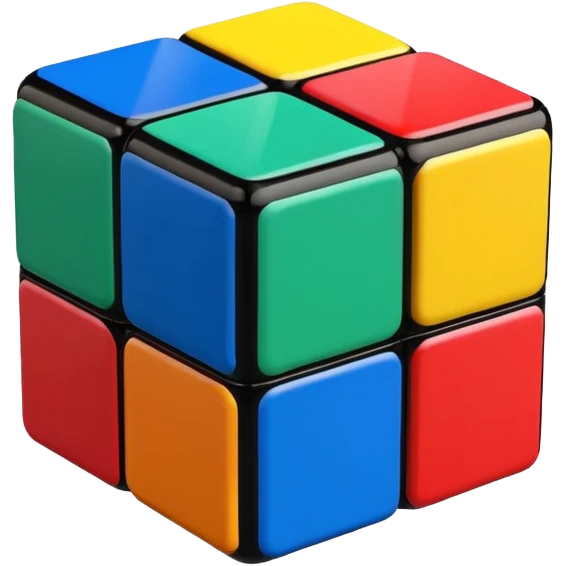 Rubik's Cube emoji
