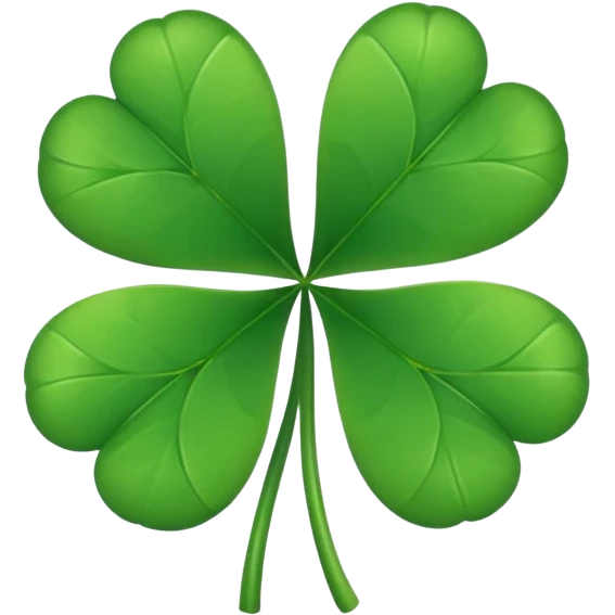 5 leaf clover emoji