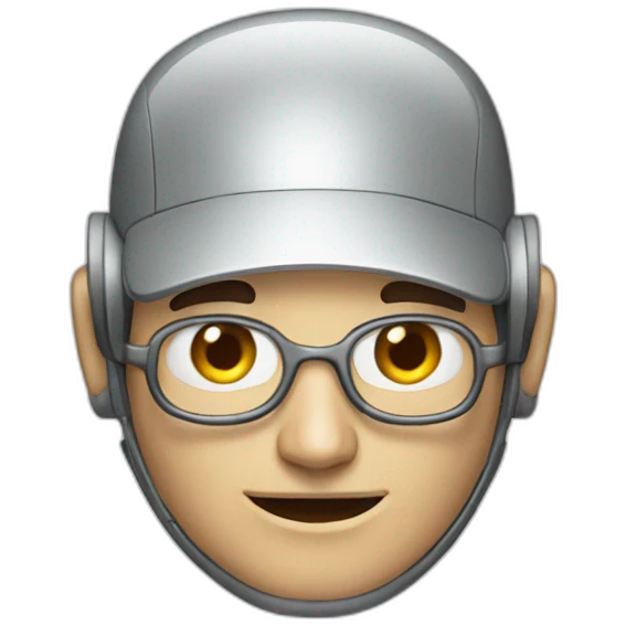 Robotic Steve jobs emoji