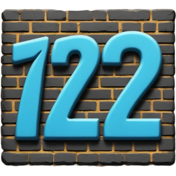 Граффити надпись: 72 emoji