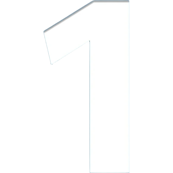 Number 1 in the blue square emoji