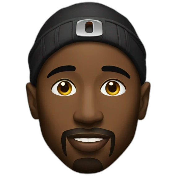 tupac emoji