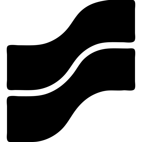 Cohere logo solid filled icon emoji