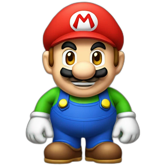 mario bros emoji