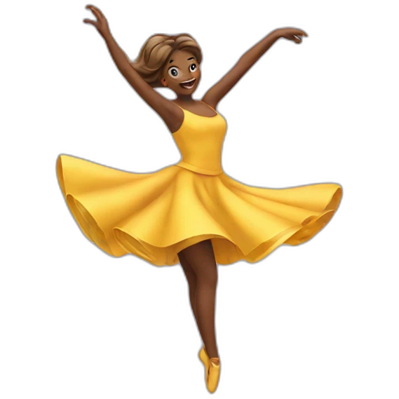 Twirling emoji