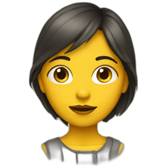 girl-in-yellow emoji