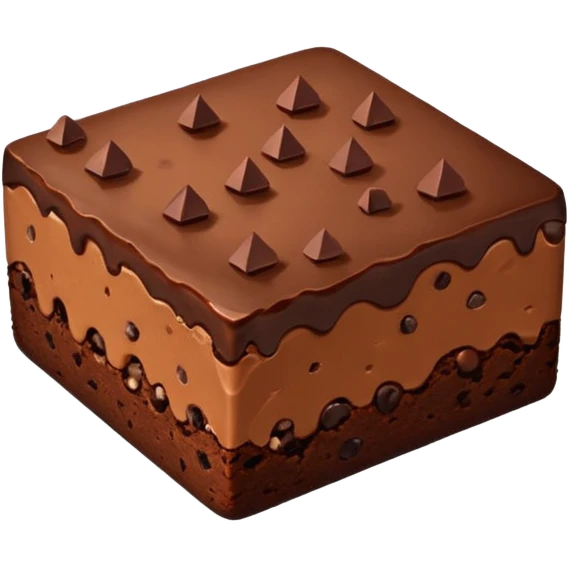 Brownie emoji