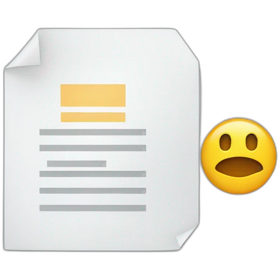 digital document emoji