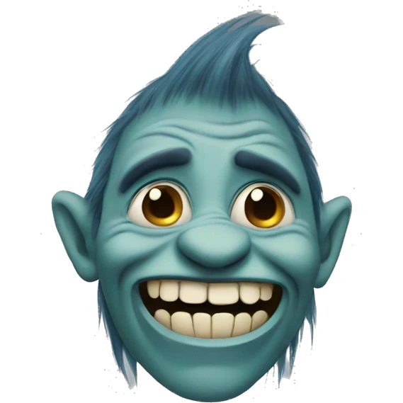 Troll face emoji