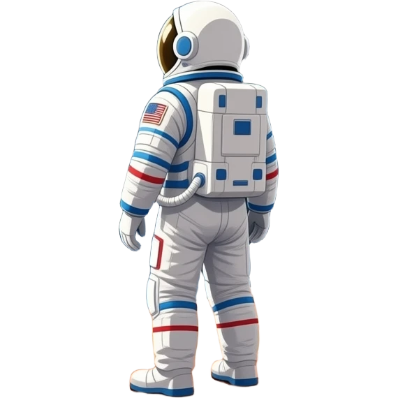 космонавт на марсе мигают звезды летят метеориты и смотрит на планету земля из космоса сине череый фон emoji