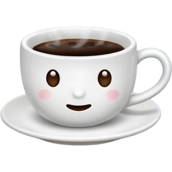 Coffee in the moonlight  emoji