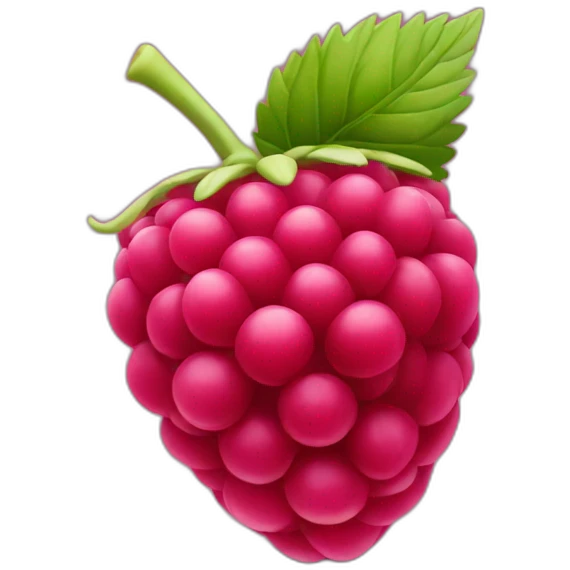 Raspberry emoji