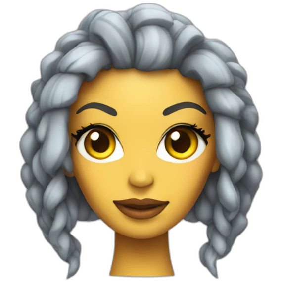 Robot beyonce emoji