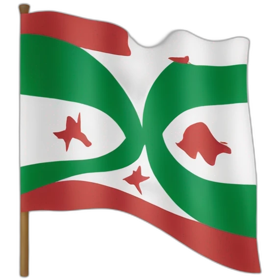 Basque flag (ikurriña) emoji