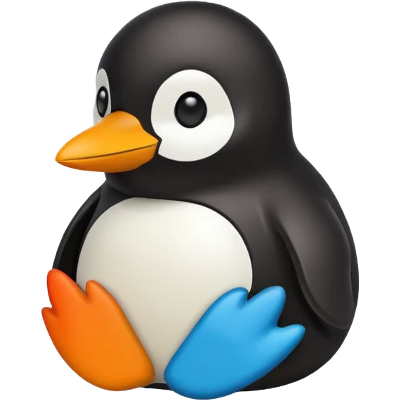 linux logo emoji