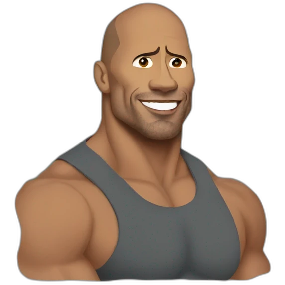 dwayne johnson emoji