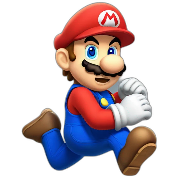 mario jump emoji
