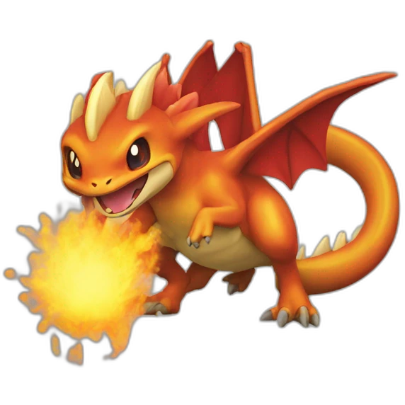 Dracaufeu pokémon emoji