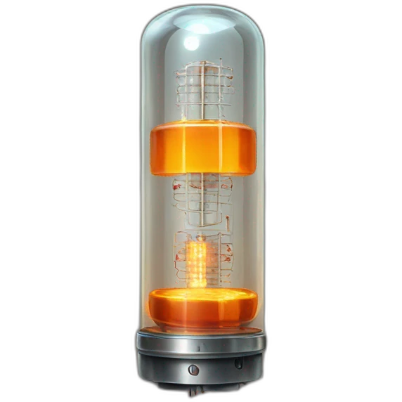 nixie tube display Q emoji