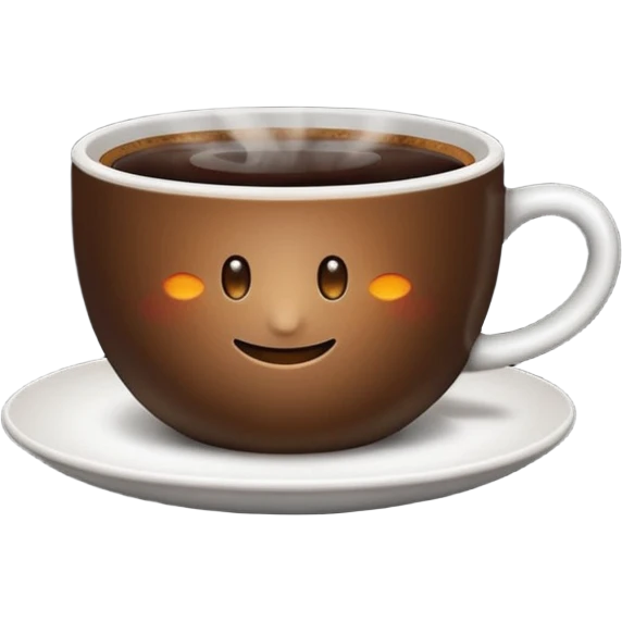  sad coffee emoji