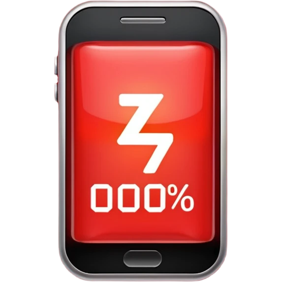 low battery emoji