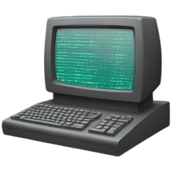 computer terminal emulator emoji | AI Emoji Generator