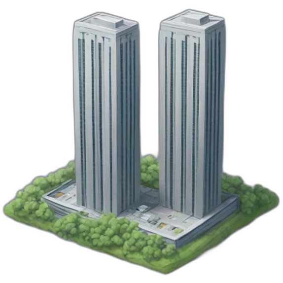 twin-towers emoji