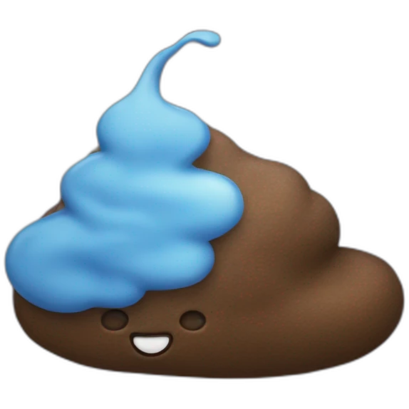 Poop un reverse emoji