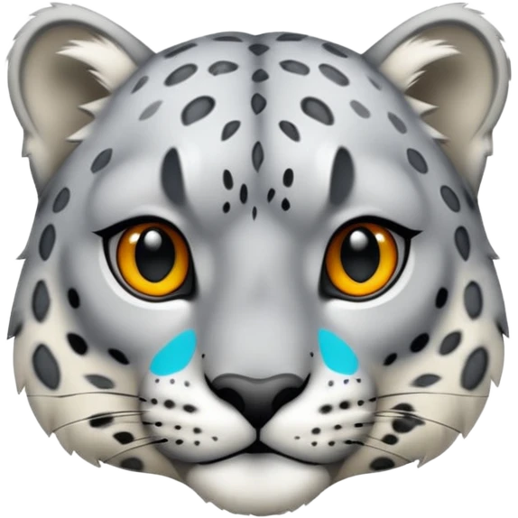 Snow leopard emoji