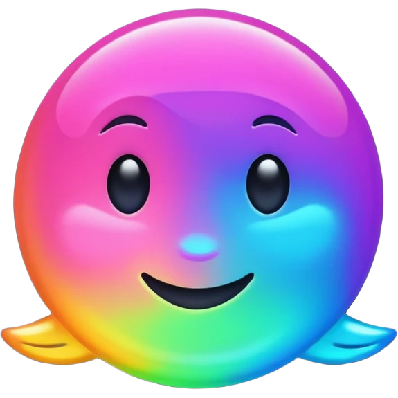 neon light emoji