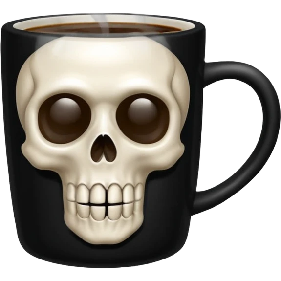 Poison coffee emoji