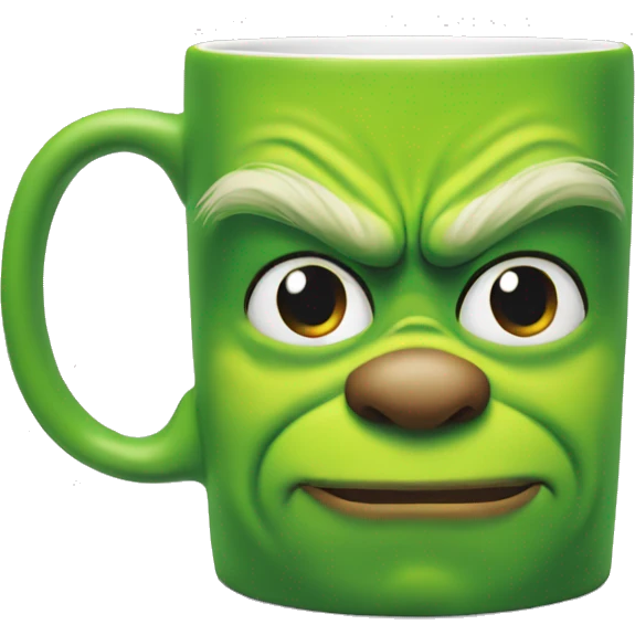 grinch mug emoji