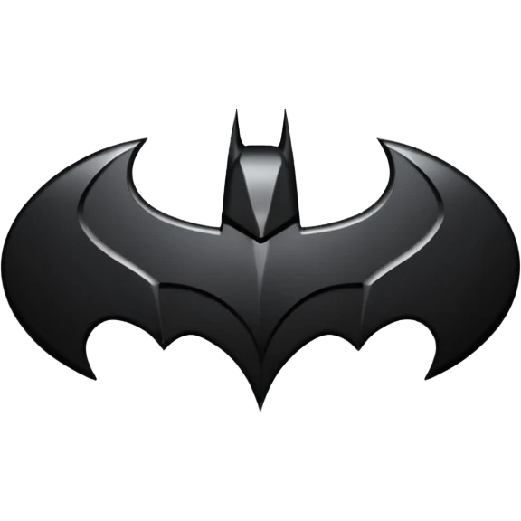 batman logo emoji