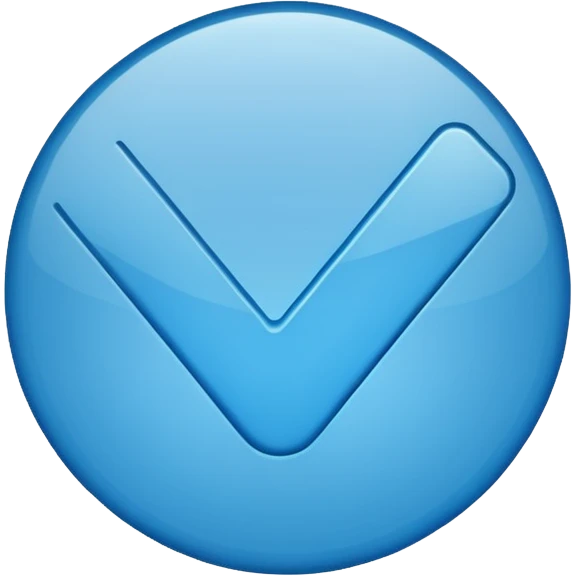 Mavi tik emoji