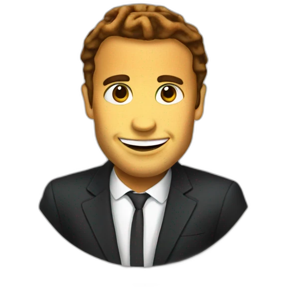 Waffle Macron emoji