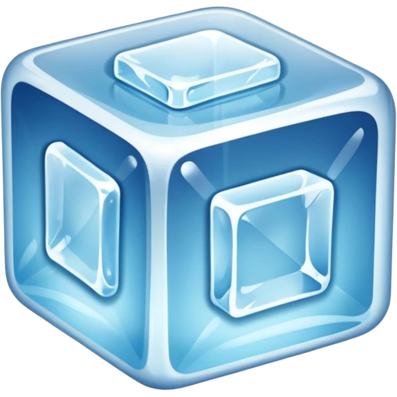 ice cubes emoji