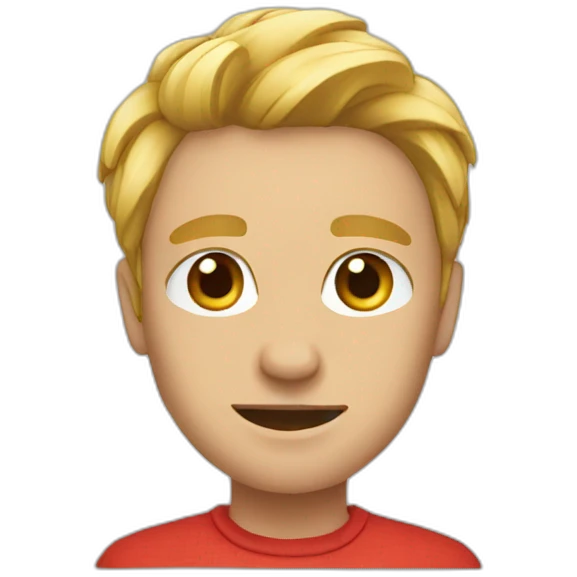 red-scratch emoji
