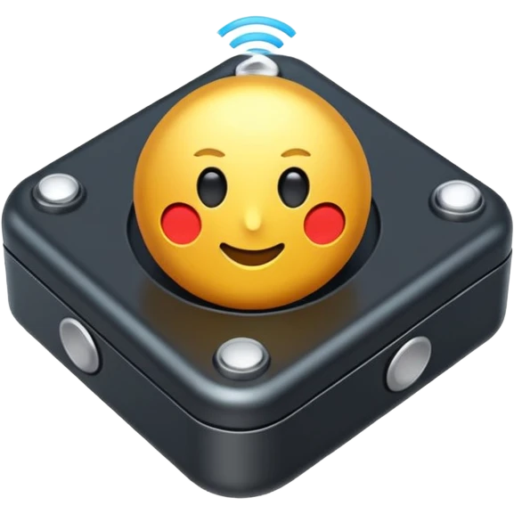 sensor with a tracking sensor emoji