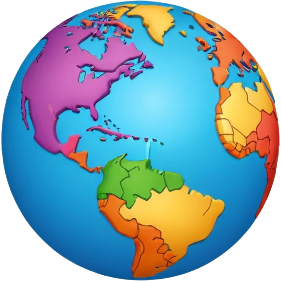 cute globe  emoji