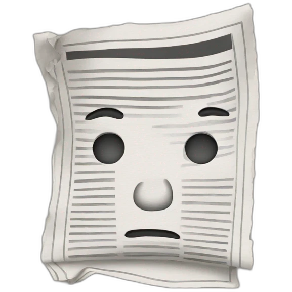 Missing newspaper emoji