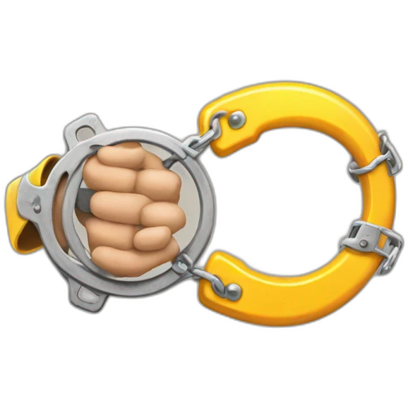 trump-in-handcuffs emoji