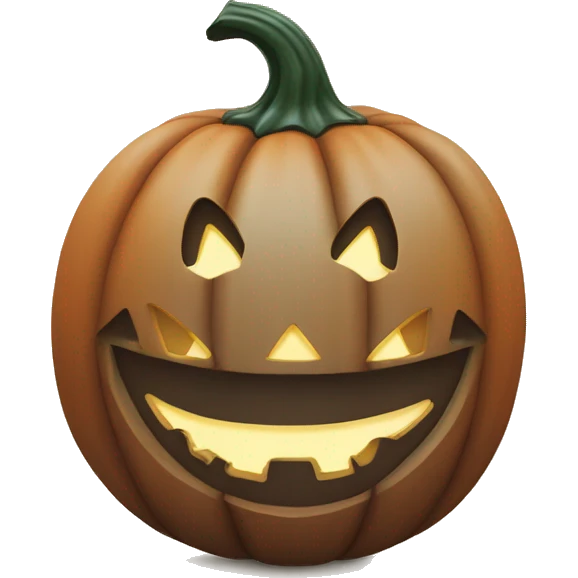 smiley jack-o’lantern emoji