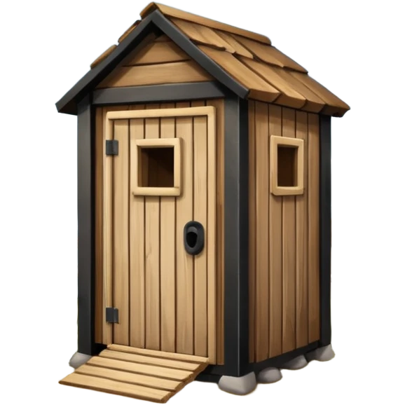 outhouse emoji