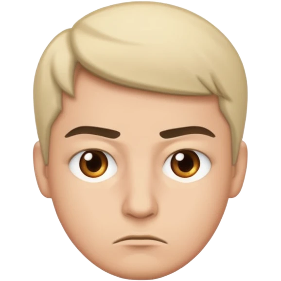 Not funny emoji