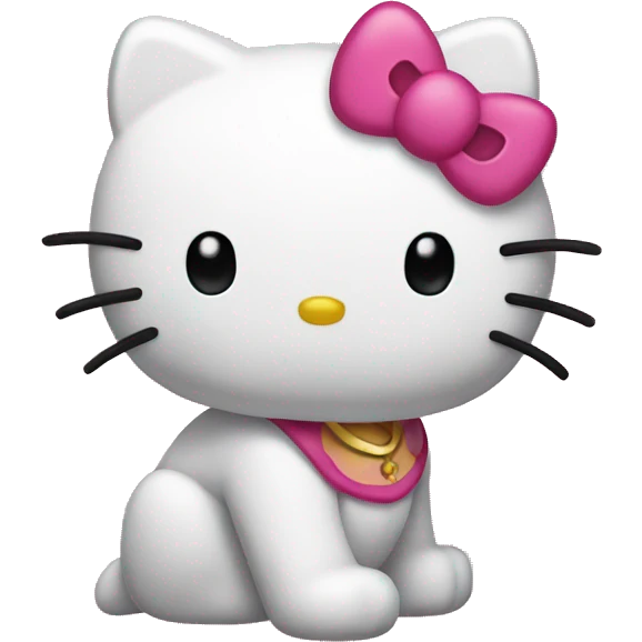 Hello kitty emoji