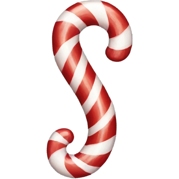 candy cane emoji