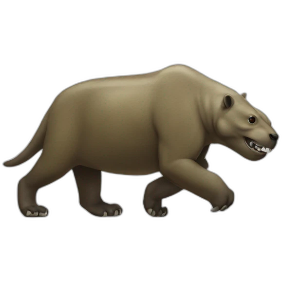 Toxodon Walking emoji