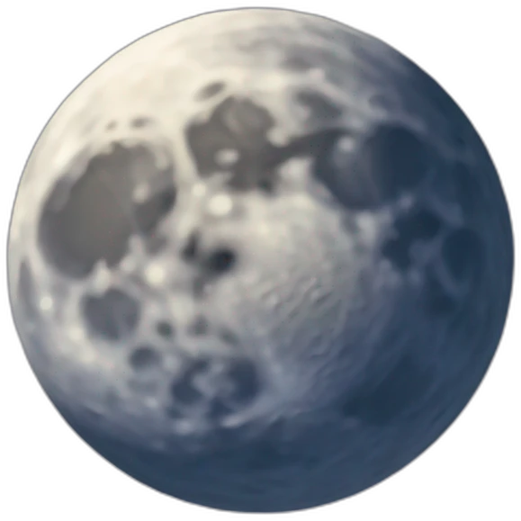 Moon emoji